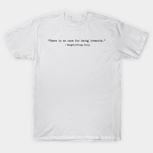 Weightlifting Fairy Kim Bok Joo quotes T-Shirt